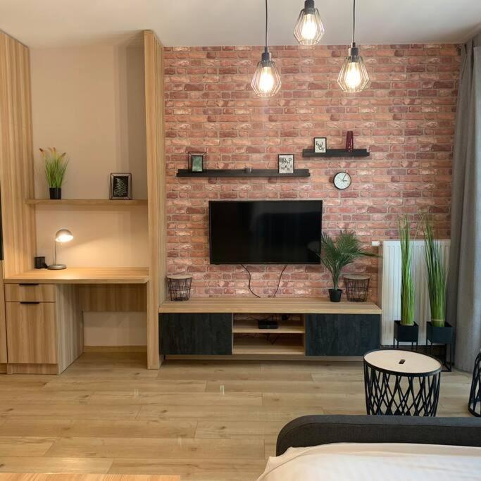 Manu Park Studio Apartman Łódź Kültér fotó